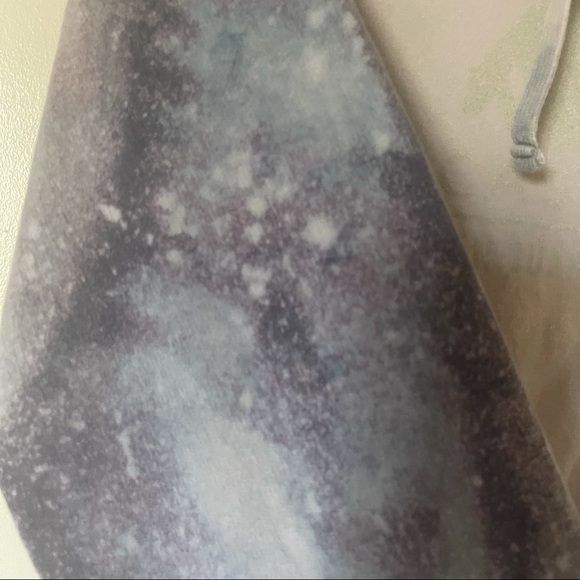 Hand dyed bleached Orcas Island San Juan islands oversized hoodie sweatshirt - Picture 4 of 15